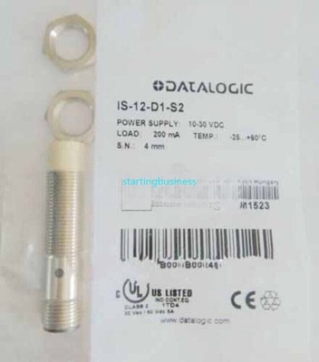 1PCS NEW FOR DATALOGIC IS-12-D1-S2 sensor proximity switch
