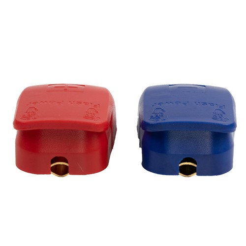2 x Auto Batterie Terminal Stecker Klemme Schnellspanner Trennen Top Post Abdeckung - Bild 11 von 11