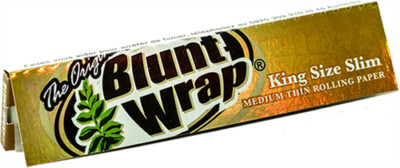 B-Wrap King SIZE Slim Medium Thin Premium Rolling Paper,5 Packs