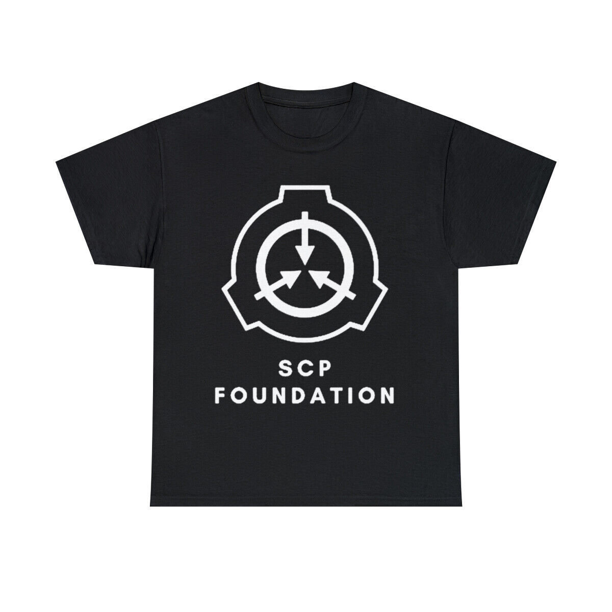 SCP Foundation Shirt , SCP Foundation Logo Symbol T-shirt All Sizes