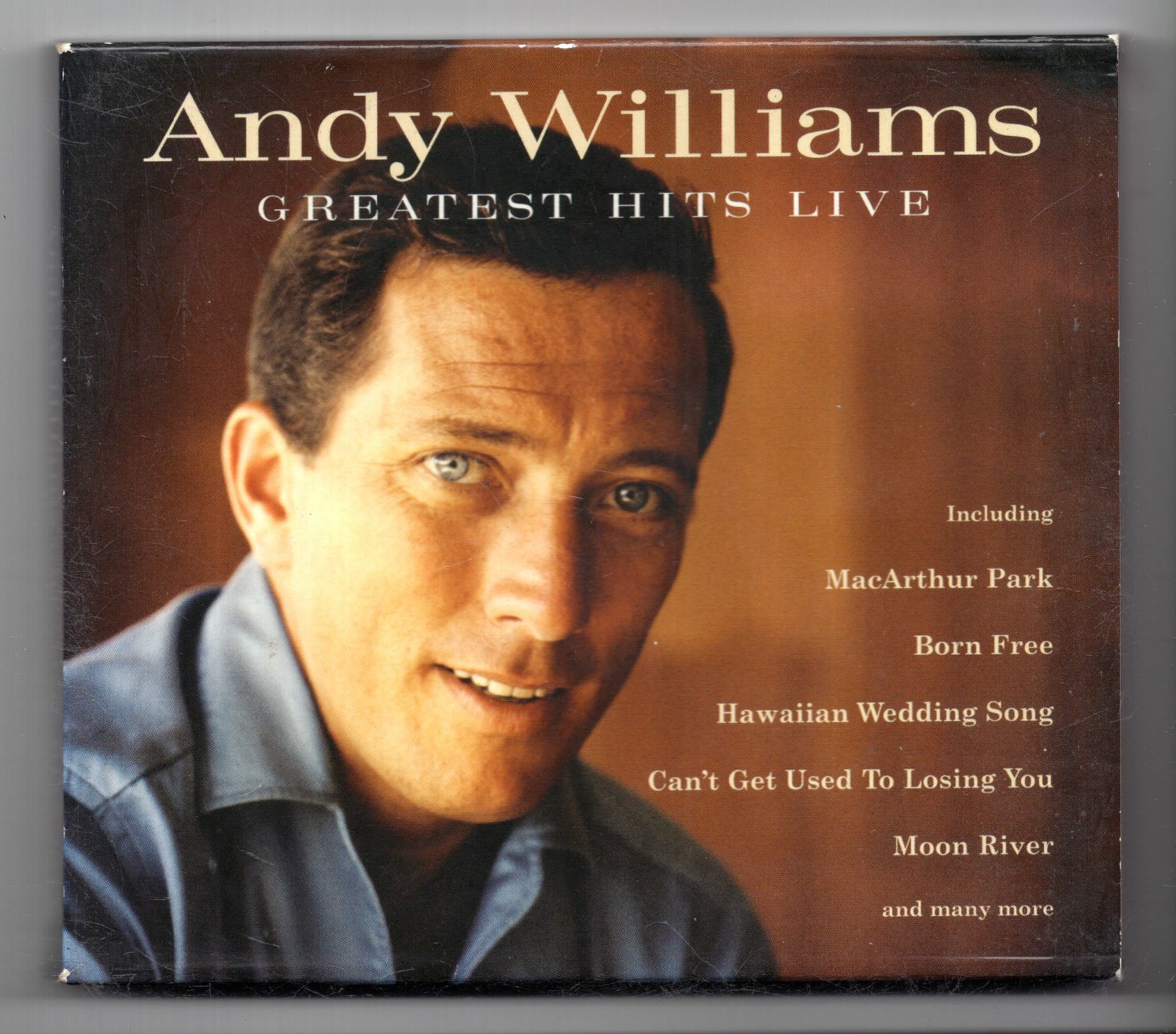 (KH956) Andy Williams, Greatest Hits Live - 2004 CD