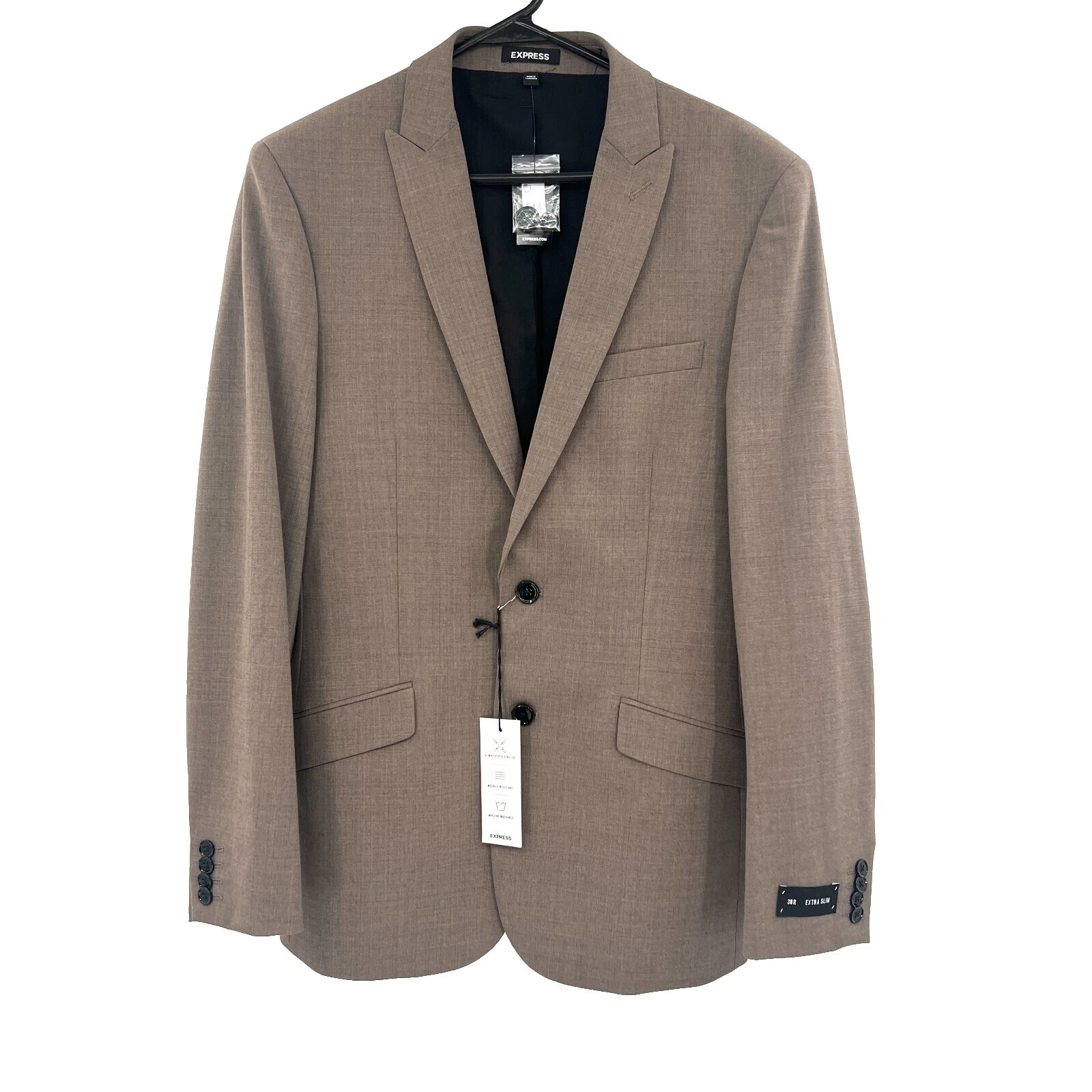 Trajes y blazers para mujer Express de lana lisa para hombre