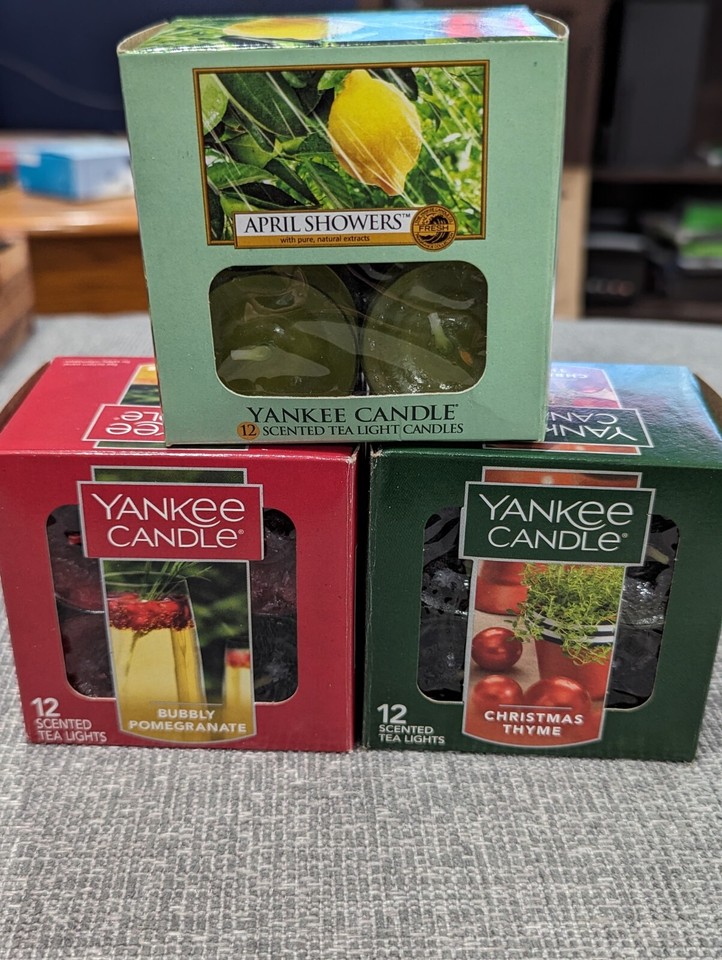 Yankee Candle Votives & More Lot 1.75oz Votives, Tealights, & Scent