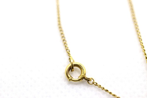 Vintage Tiny 12k 1/20 Gold Filled LeStage Infant / Baby cross necklace - Picture 9 of 9