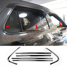 Steel Black Bottom Window Frame Sill Cover Trim 6pc For Ford Explorer 2011-2019
