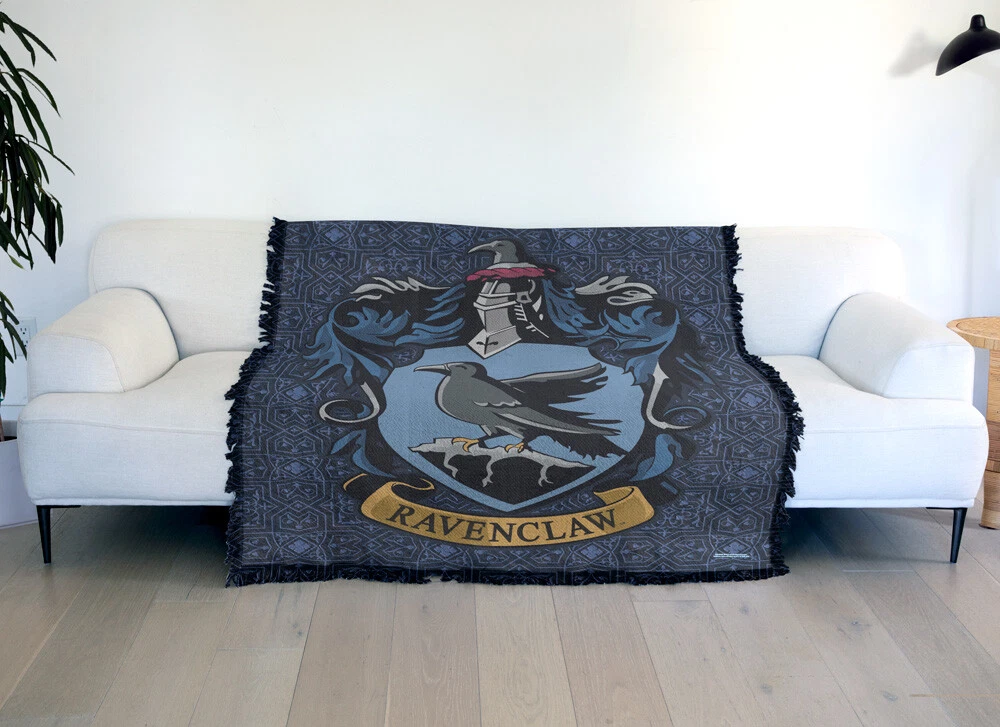 Harry Potter Blanket, 50"x60" Original Ravenclaw Woven Blend Throw
