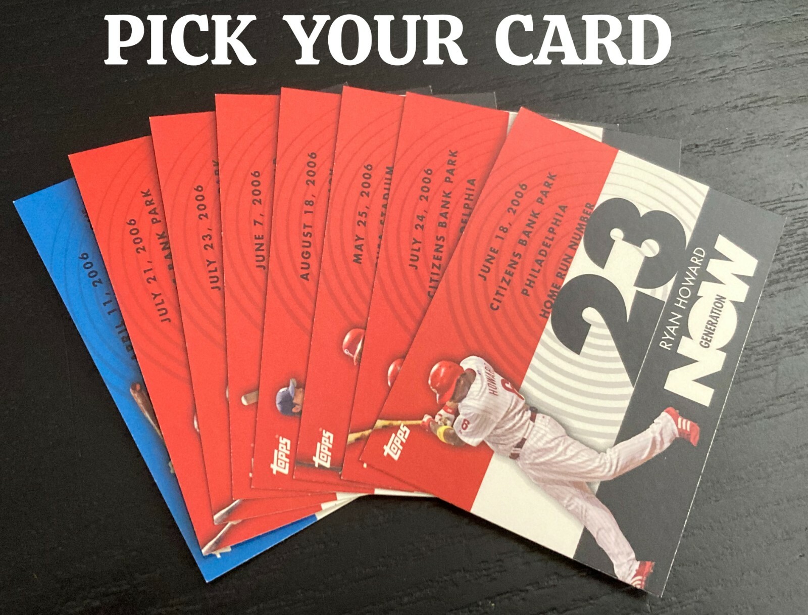 ** PICK YOUR CARD ** 2007 Topps GENERATION NOW insert baseball card single ~ F1