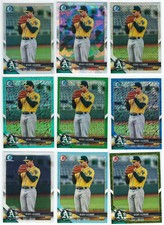 JESUS LUZARDO 2018 Bowman Chrome Refractor #/499 GREEN /99 BLUE 150 lot PHILLIES