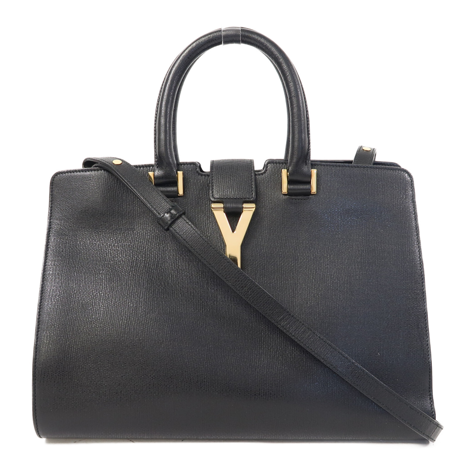 Borsa a tracolla YVES SAINT LAURENT YSL GHW 2 vie 311220 pelle di vitello nera
