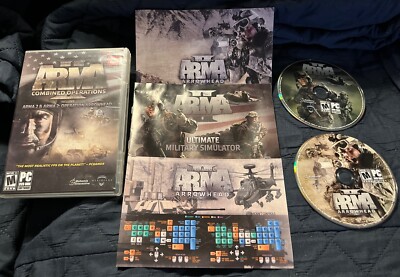 ARMA 2 & ARMA 2 Operation Arrowhead Windows PC 2010 CIB