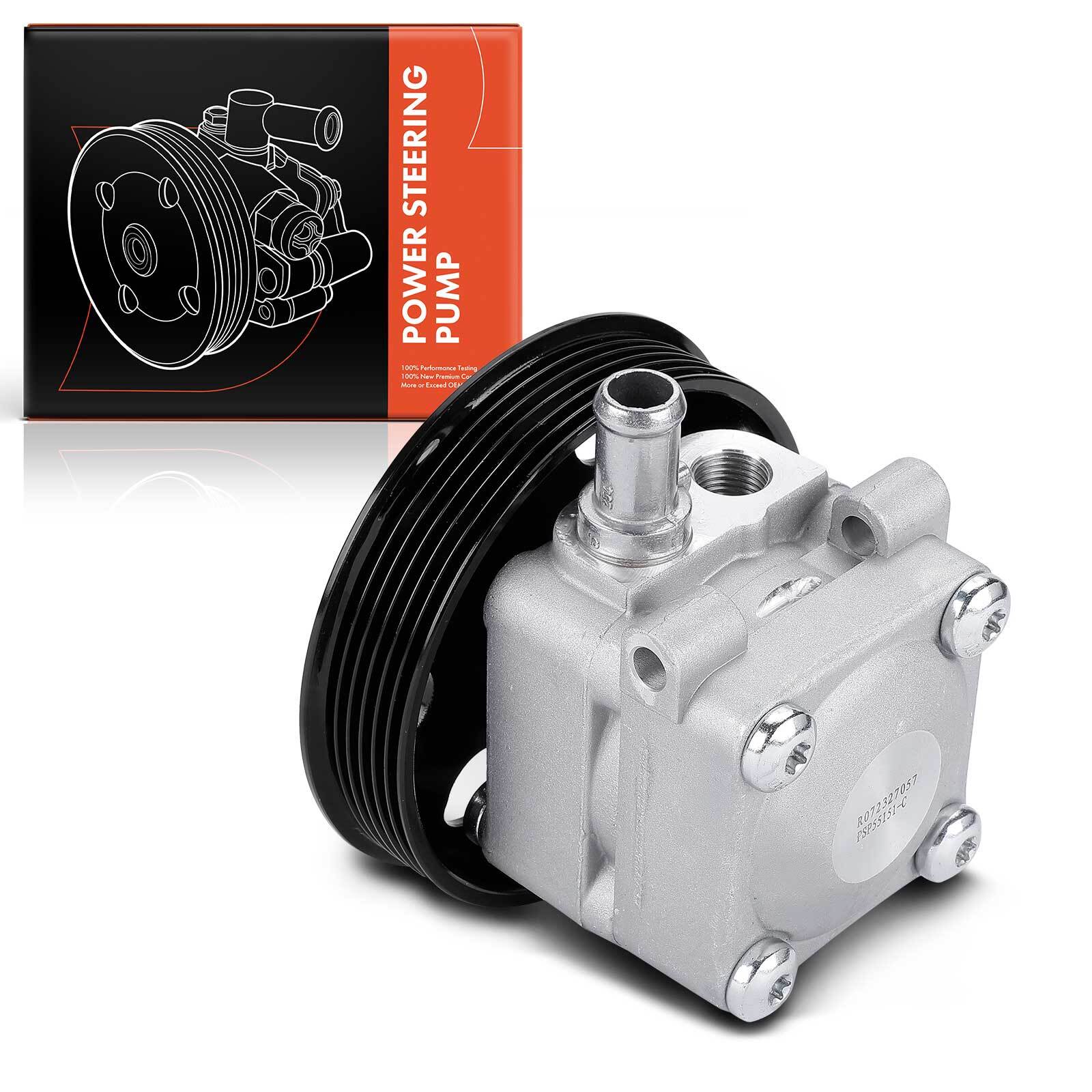 New Power Steering Pump w/Pulley for Maserati Quattroporte 2004-2012 4.2L 4.7L