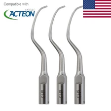 Dental Ultrasonic Perio Scaling Tip H3 Fit Acteon Satelec P5 DTE Handpieces,3pcs