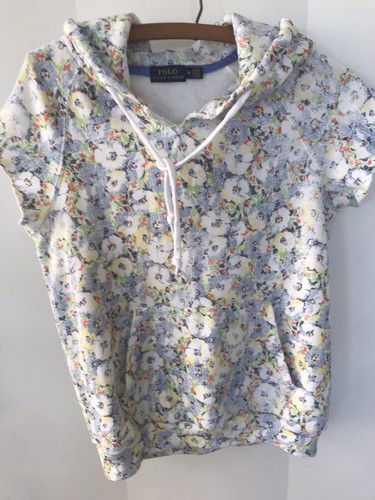 Coastal Polo ralph lauren beach artisan floral shabby short set M L Bust 42" - Bild 9 von 16