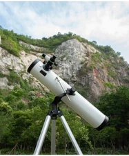 SKYOPTIKST 700mm Reflector Astronomical Telescope 350X  for Moon Watching