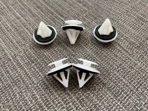 10 Pcs Car Side Skirt Sill Guard Moulding Trim Fastener Clips For Honda - Foto 12