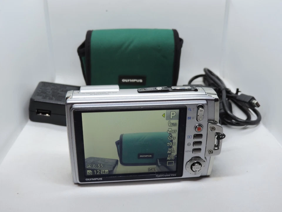 Olympus Tough TG-610, Negro Impermeable 5M, Paquete Funciona Foto 3 de 4