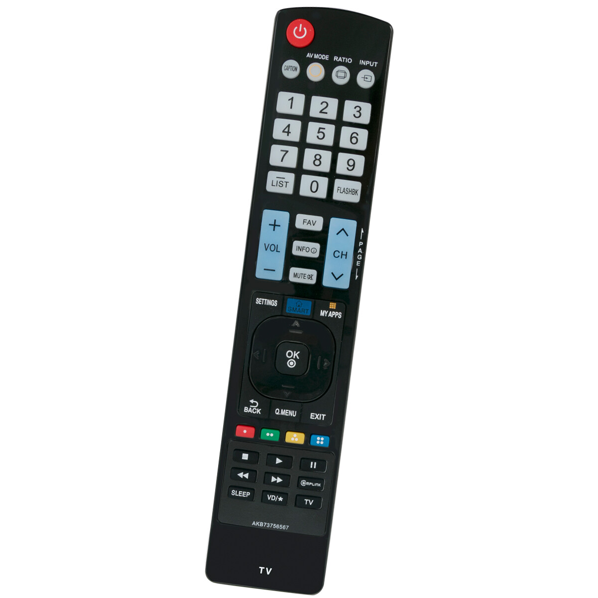 Replace Remote for LG TV 32LB580B 40UB8000 42LB5800 47LB6100 49UB8200