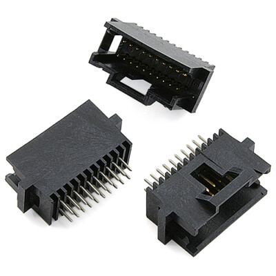 [4pcs] 1-104068-1 Connector 2x10 Pin Header SHRD THT