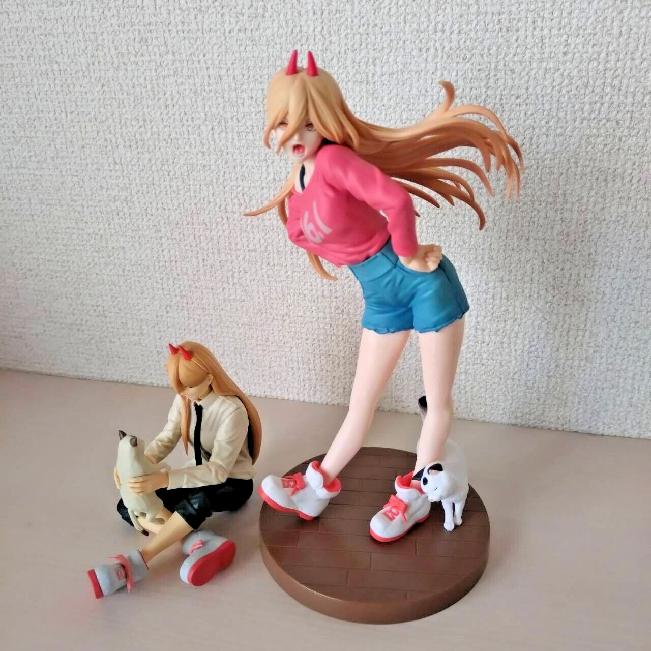 "Chainsaw Man Power with Cat 2-Piece Set" Figure Toy Japan Exclusive Cute