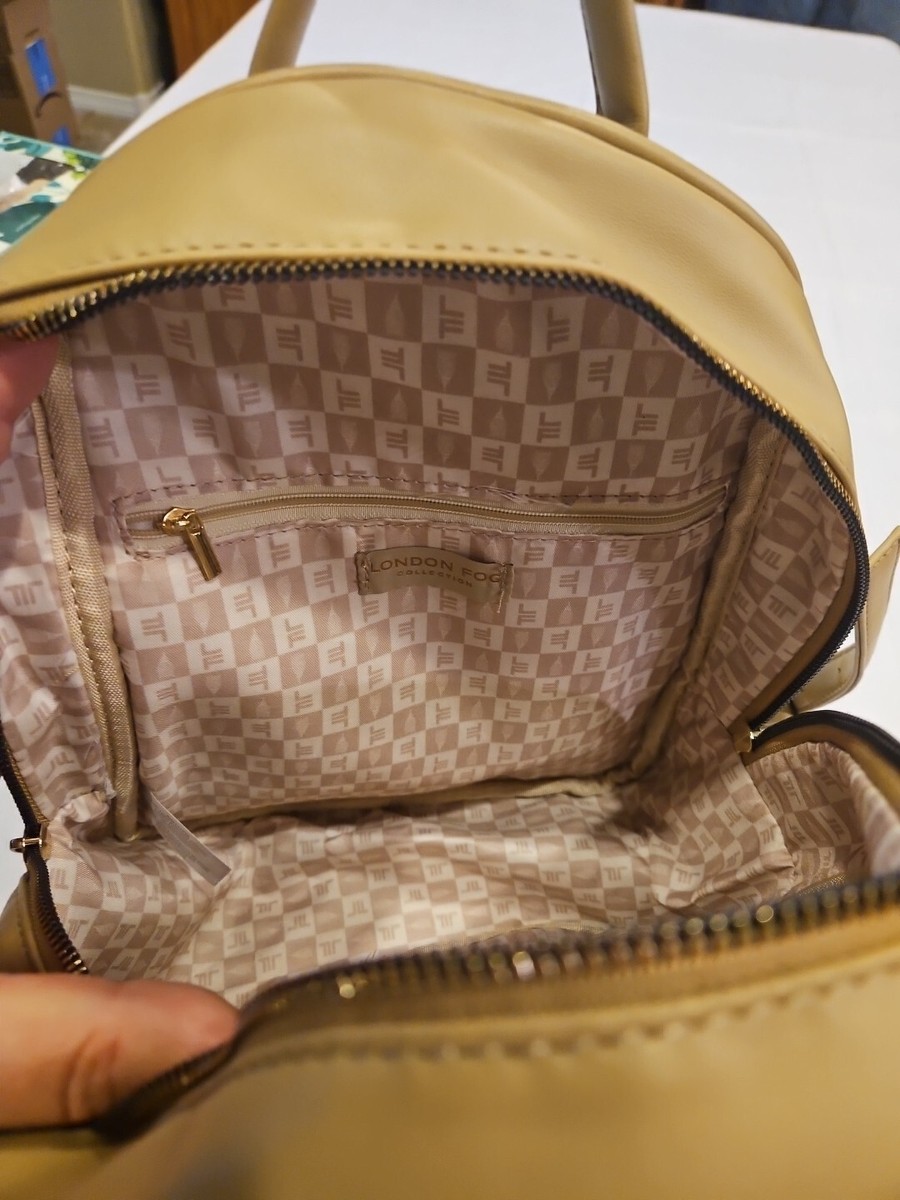 London Fog Collection Tan Backpack Small | eBay display picture 3