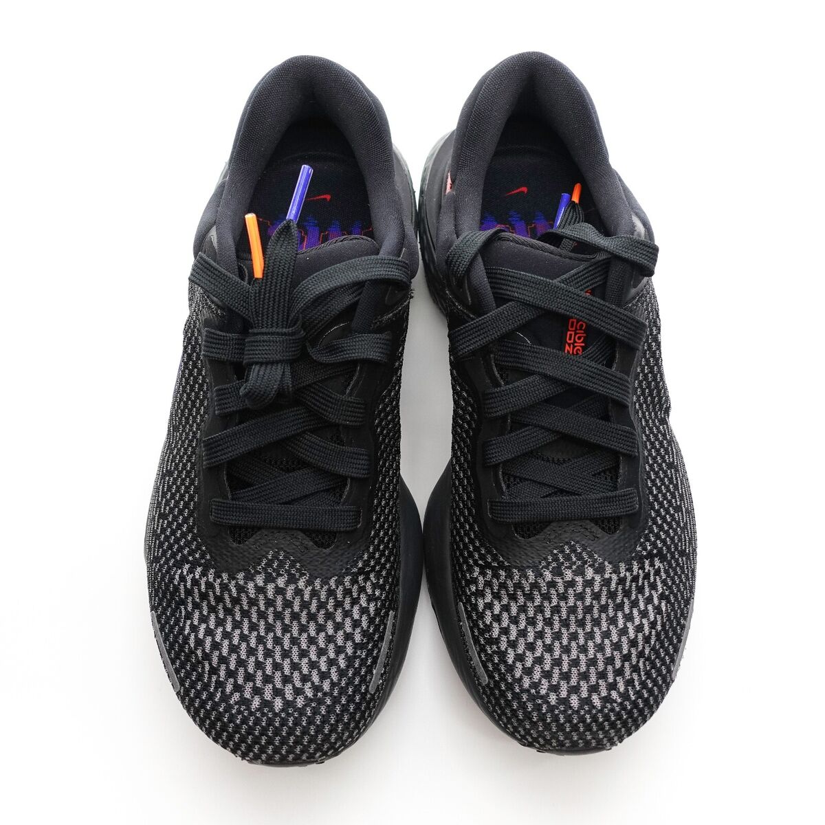 Nike ZoomX Invincible Run Flyknit Black Racer Blue Mens Size Nike ZoomX Invincible Run Flyknit Black Racer Blue Mens Size