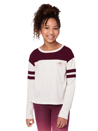 T-shirt Justice Filles Licornes Et Chevaux - Manches Longues Gris Taille 12 - Occasion