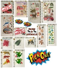 FARM & ANIMALS *Jolee’s Scrapbooking Embellishments *NEW OLD STOCK 2009*