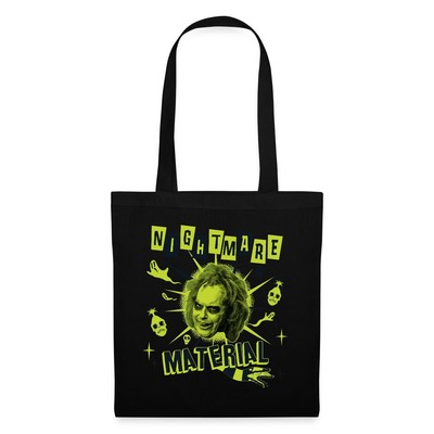 Beetlejuice 2 Nightmare Material Stoffbeutel, One size, Schwarz
