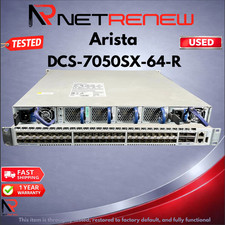 Arista DCS-7050SX-64-R 48x 10GB SFP 4x 40GB QSFP Back-to-Front Airflow Switch