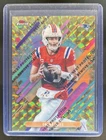 2025 Topps Finest Drake Maye Rare Gold Geometric Refractor #/20 Patriots