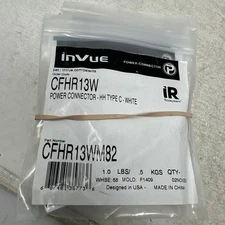 NEW/NIB inVue power connector CFHR13WM82/ Lot of FIVE/Free Shipping!