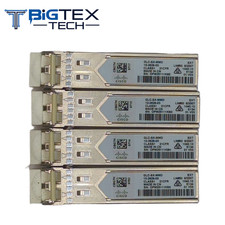 Lot of 4 Cisco GLC-SX-MMD 1Gbps SFP 850nm 550m MMF Transceiver OEM 10-2626-03