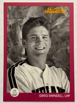 1991 Studio #49 Greg Swindell Cleveland Indians