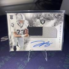 2020 Origins Football - Lynn Bowden Jr Rookie RC RPA PATCH AUTO - #132 MINT