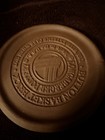 1994 Longaberger Button Basket with Terra-cotta Stone and Plaid Liner — photo 5
