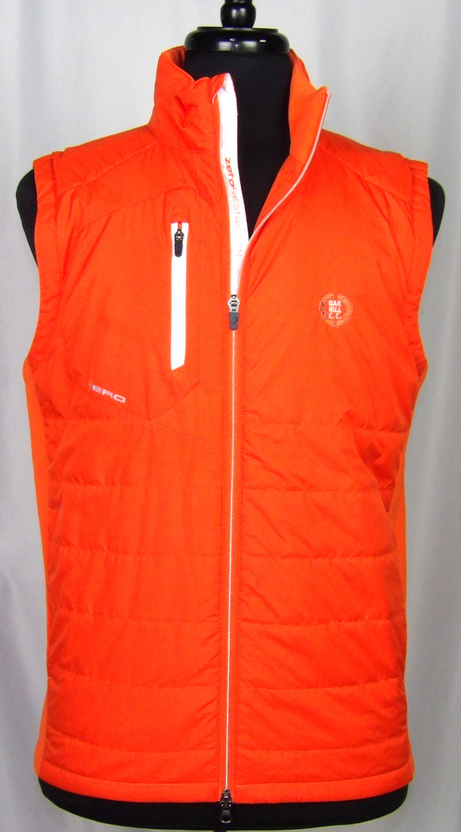 Zero Restriction PrimaLoft Insulated Orange Zip-U… - image 1