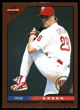 Tyler Green Philadelphia Phillies 1996 Dugout Collection Artist's Proof #A37