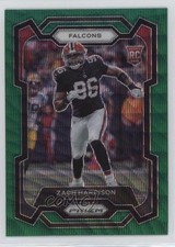 2023 Panini Prizm Rookies Green Wave Prizm Zach Harrison #306 0t2e