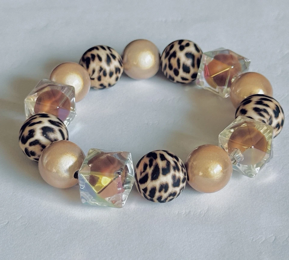 Miracle Beads, Magic Beads, Pearls, Silikon Beads, Leo, Perlen Armband - Bild 3 von 3