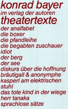 Theatertexte von Konrad Bayer | Buch | Zustand sehr gut
