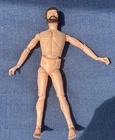 VINTAGE 70’s HASBRO GI JOE Brown  Flocked Hair w Beard  - 12” Figure