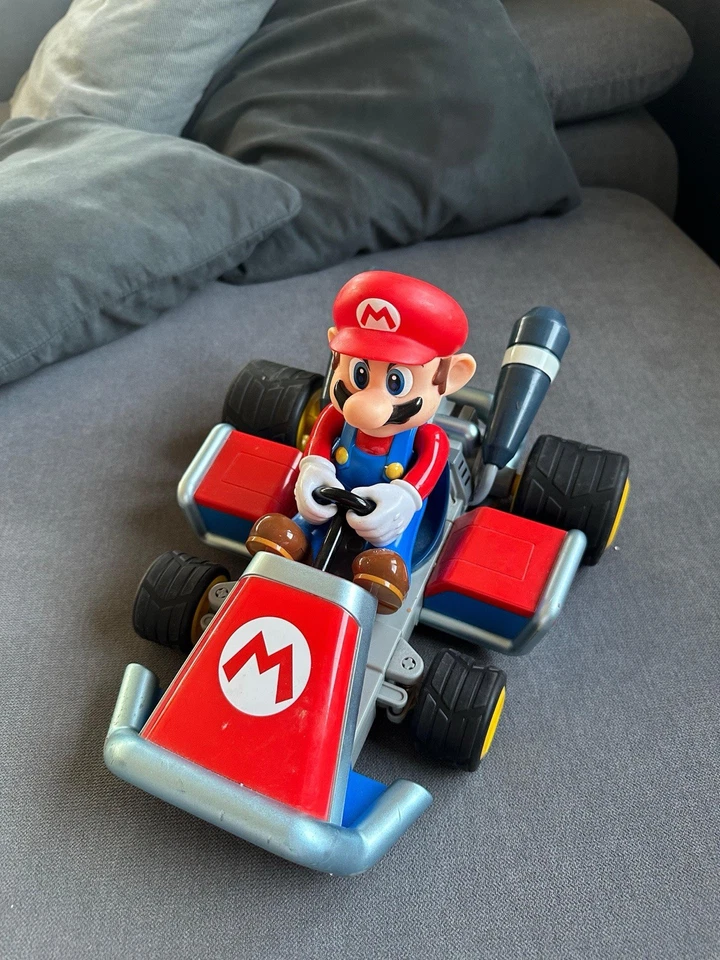 MARIOKART 7-MARIO 370162060-CARRERA RC-FUNKFERNGESTEUERT-1:16-RARITÄT-gebraucht - Bild 4 von 4