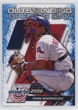 2021 Topps Opening Day Outstanding Opening Days Ivan Rodriguez #OOD-1 HOF z2n