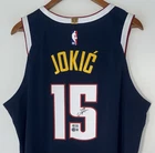 Nikola Jokic Signed Denver Nuggets Nike ADV NBA Authentic Icon Jersey USASM BAS