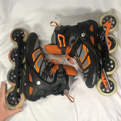 thumbnail: Rollerblade MICROBLADE SL Inline Skates Kinderen - Verstelbaar EU 2025 - Zwart/Oranje