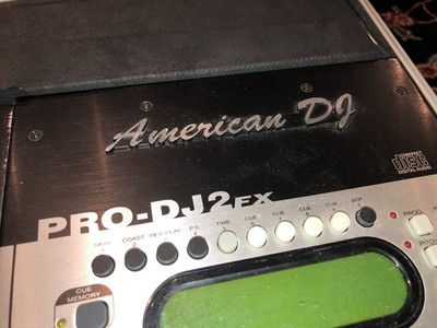 American DJ MIXER (NO CASE) 2 Pro Pack PRO-DJ2FX CD plyrs, Q-D3