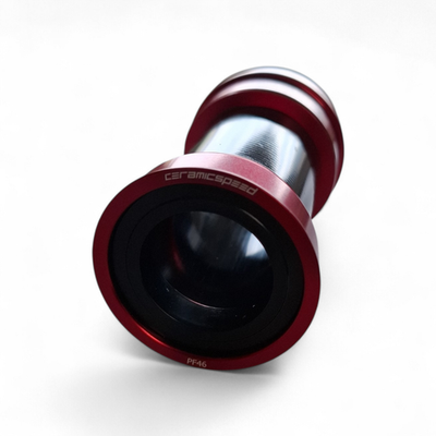 CeramicSpeed BBright PF46 Bottom Bracket SRAM DUB 46mm Red