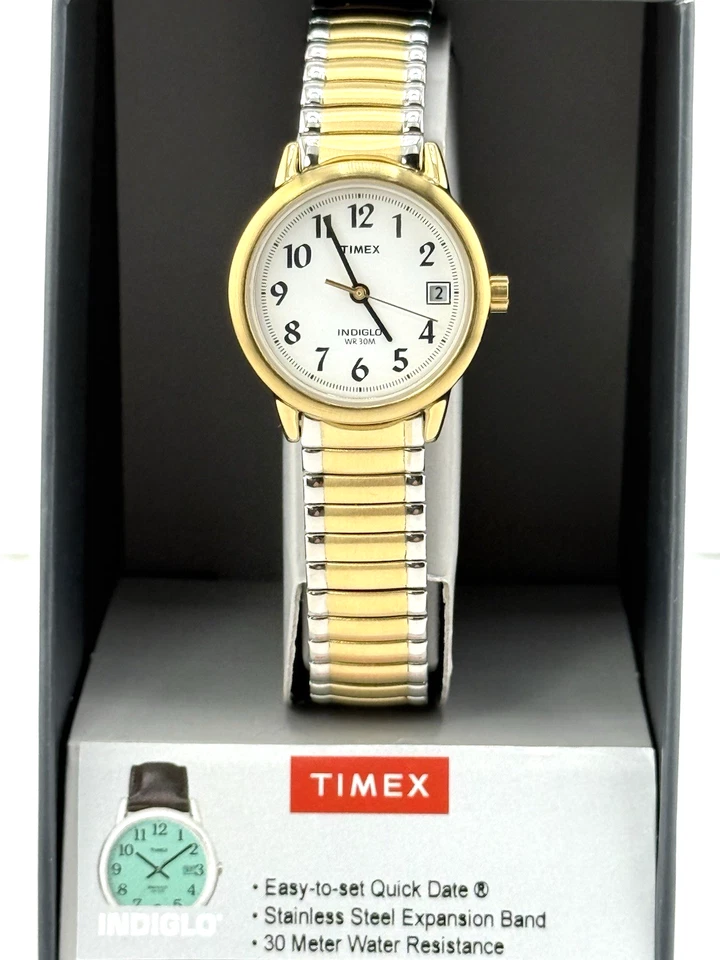 Women's Timex Easy Reader Expansion Band Watch - T2H381JT- New!! - Image 3 of 4