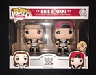 WWE Funko Pop The Bella Twins Exclusive 2-Pack Vinyl Figure Brie & Nikki VAULTED
