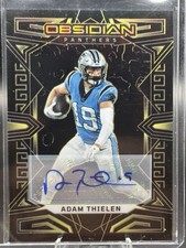 Panini Obsidian Adam Thielen #13 Autograph /10 Panthers 2023 NFL